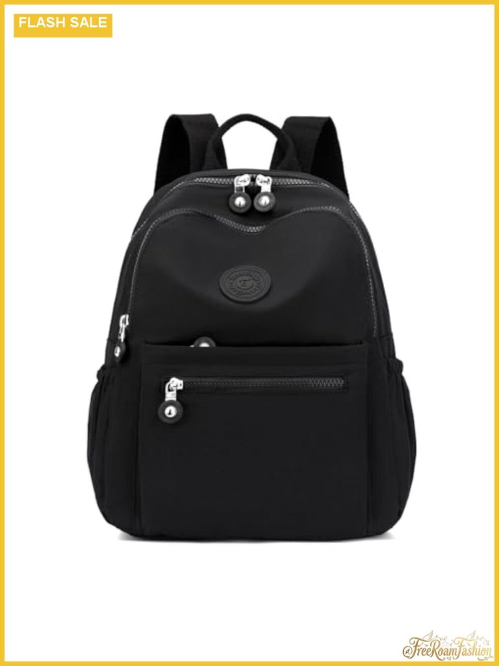 Waterproof Nylon Mini Backpack Purse with Multi-Pockets
